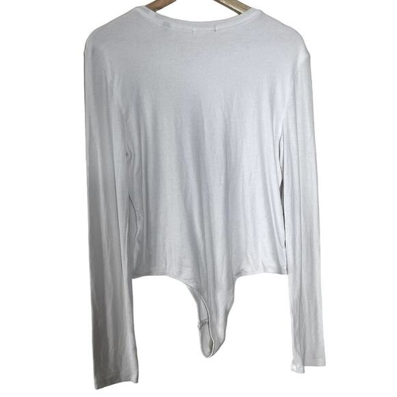 ATM‎ ANTHONY THOMAS MELILLO LONG SLEEVE RIBBED  BODYSUIT SIZE XL NWT - Picture 3 of 9